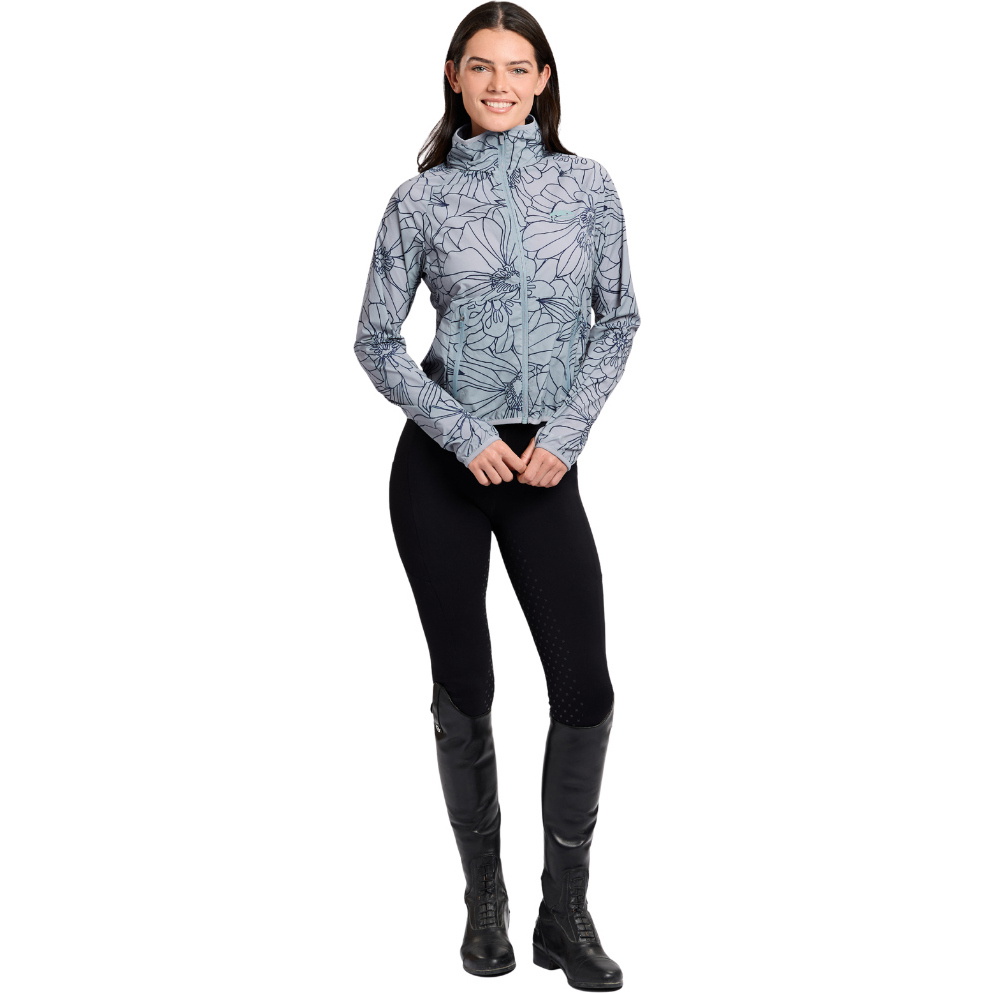 2026 WeatherBeeta Womens Lightweight UV Jacket 1028837016 - Bluestone / In Bloom